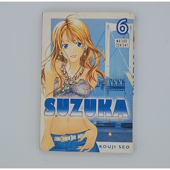 Suzuka Volume 6 Manga English 2007 Kouji Seo Del Rey Manga - Picture 1 of 3